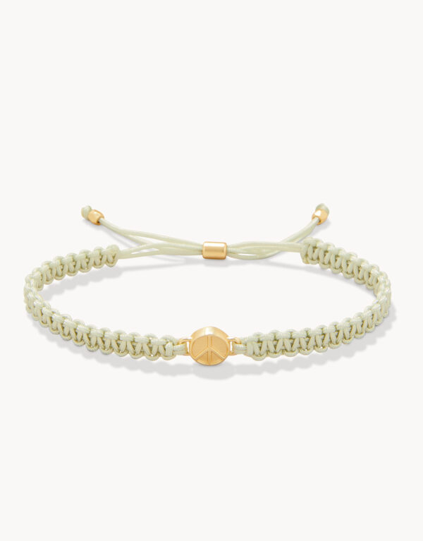 Friendship Bracelet Sage/Peace