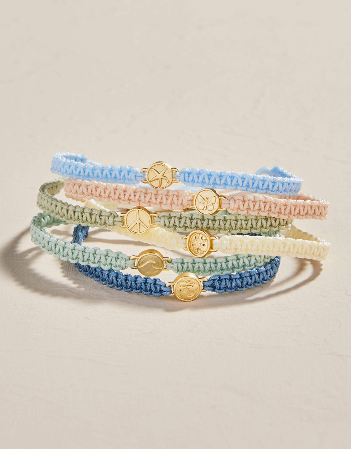 Friendship Bracelet Blush/Butterfly - Image 2
