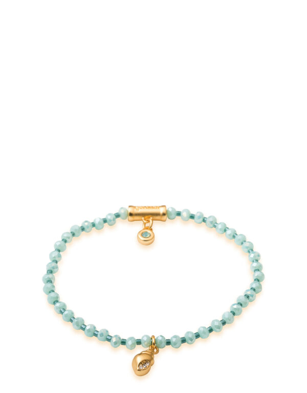 Twinkle Stretch Bracelet Sea Foam/Shell